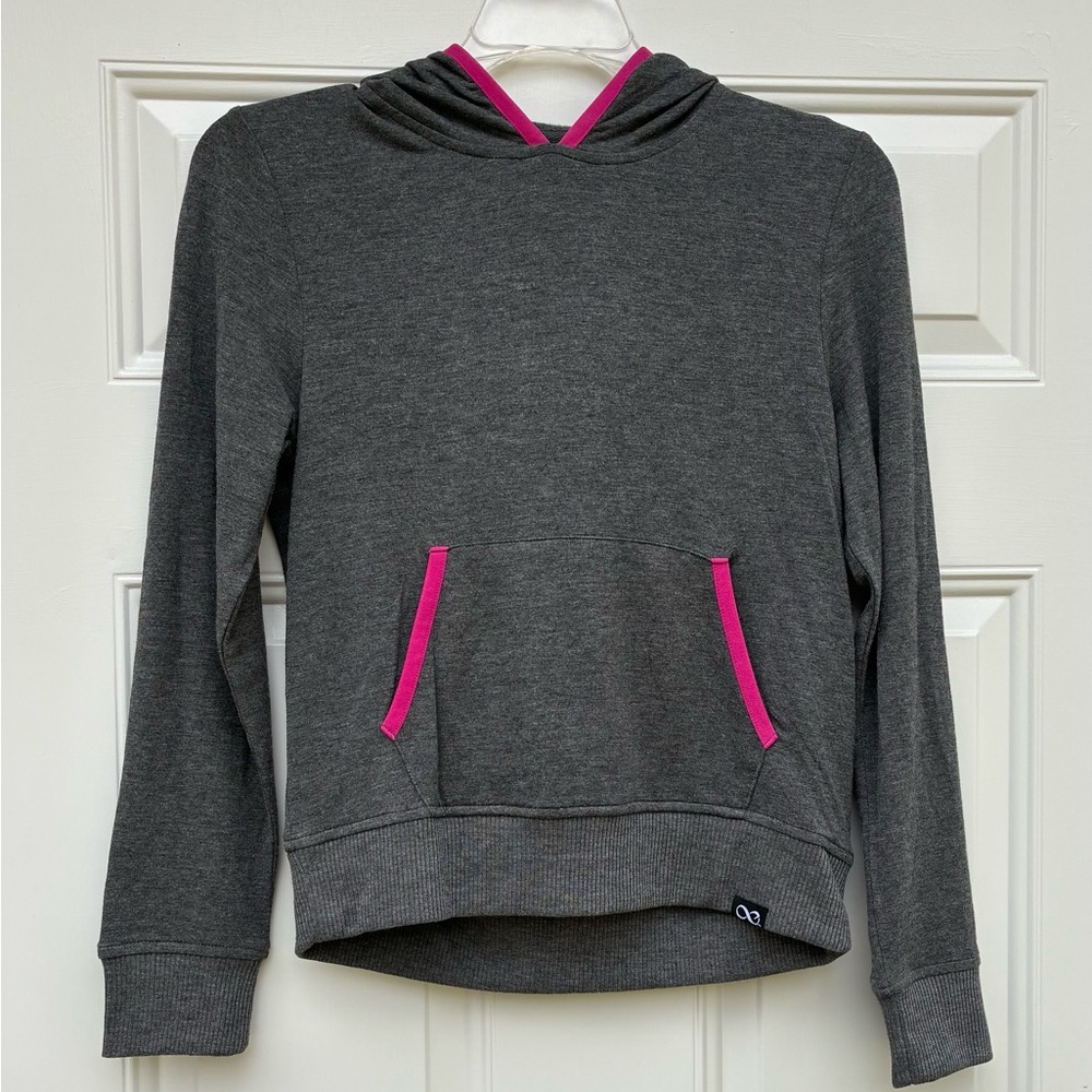 Be Boundless Womens Hoodie Sz M runs Small see measurements Charcoal